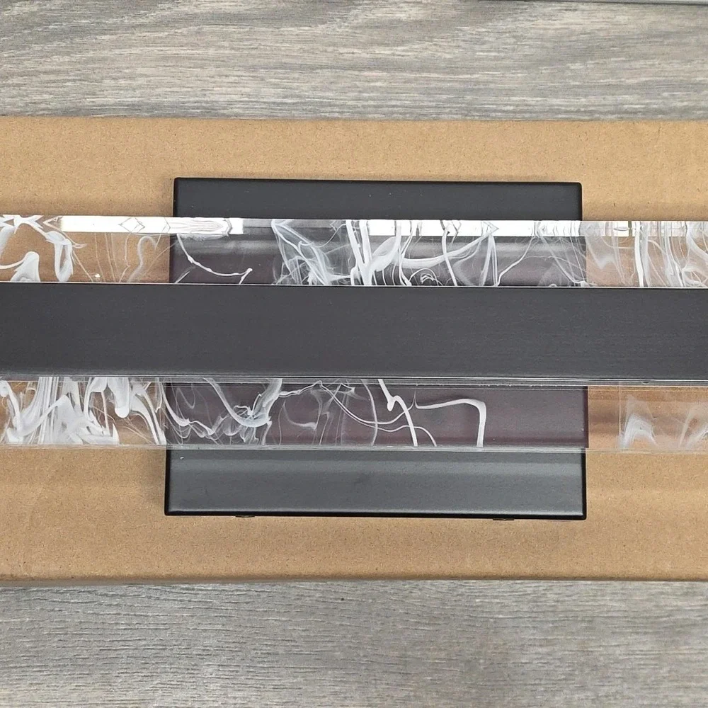 Matte Black 27 inch 28W Dimmable LED Bath Bar Light Fixtures Over Mirror - Wall